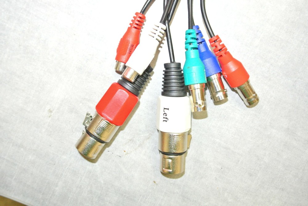 ViewCast Osprey Component Video Breakout Cable for 260e