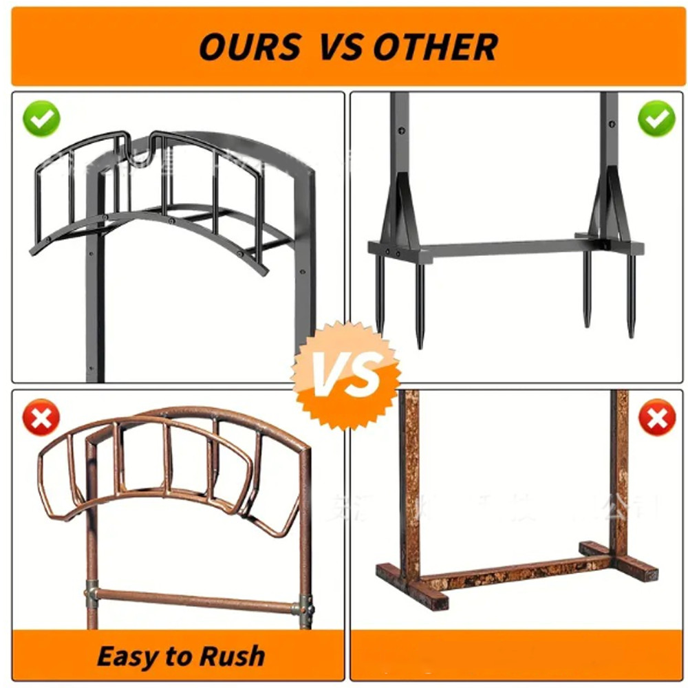 Garden Hose Holder - Upgraded Water Hose Holder Holds 151-feet Hose, Heavy Duty