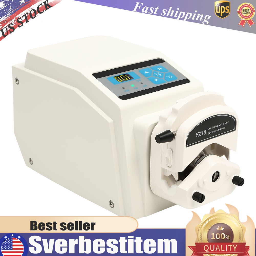 Industrial Variable Speed Liquid Metering Pump Peristaltic Pump High Precision