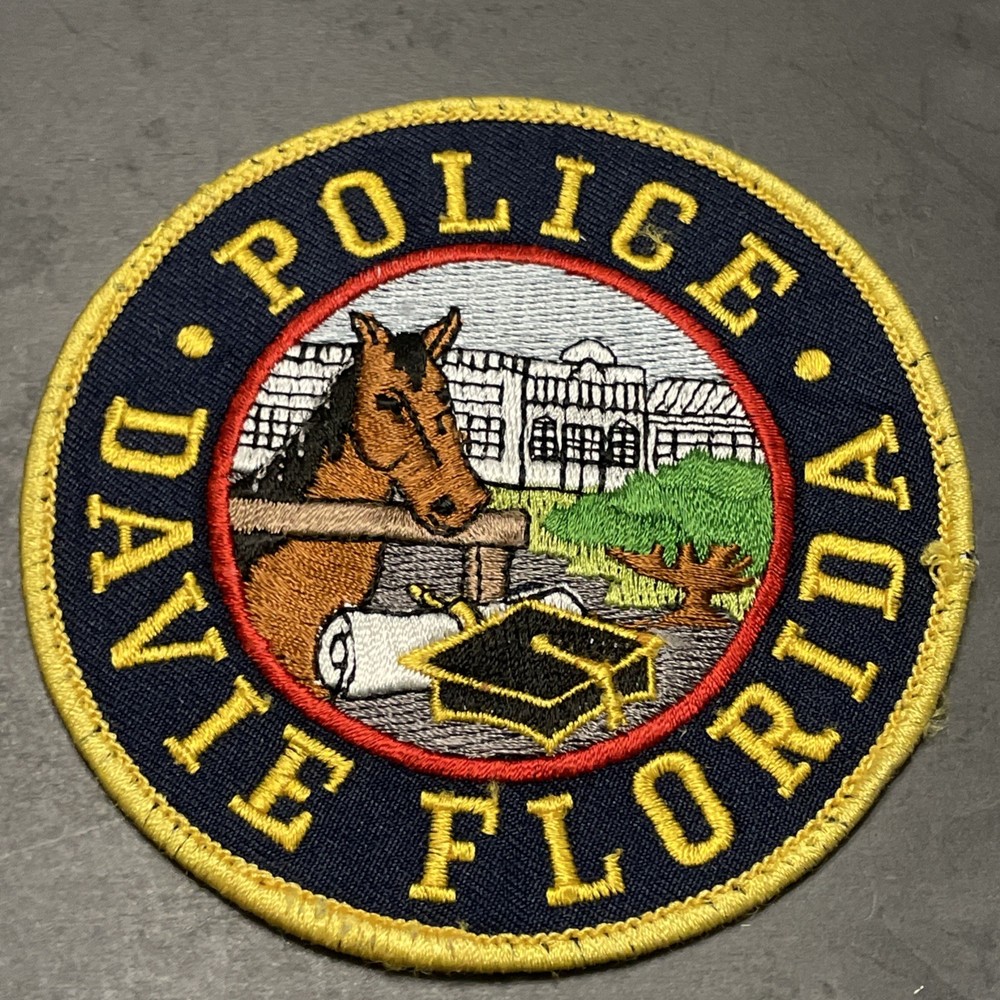 Davie FL Police Patch  ~F113