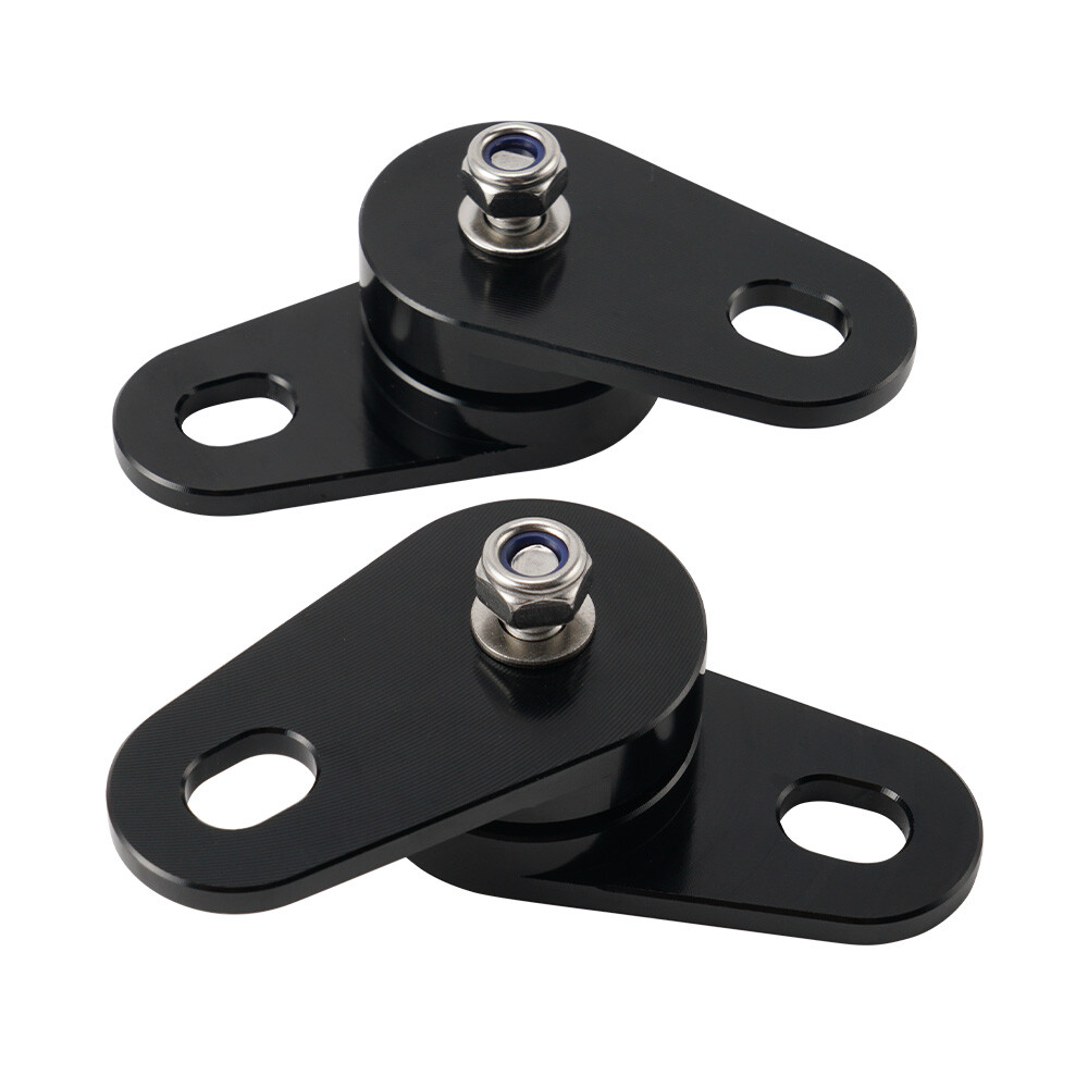 Aluminum Muffler Pipe Mounts Hangers Adjustable For Yamaha Banshee 350 1987-2006