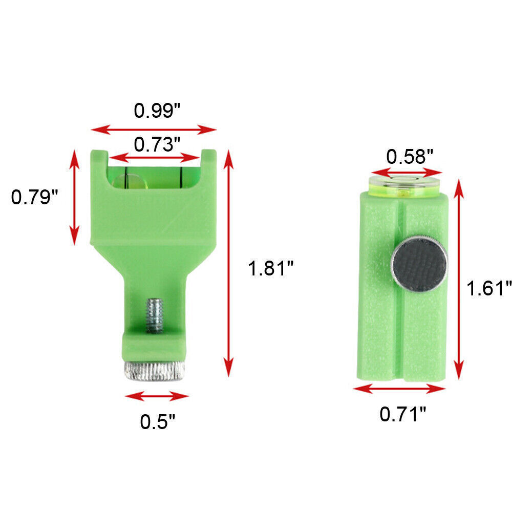 Compound Bow Archery String Level Combo Kit Nock Tuning Mounting Snap Hunting