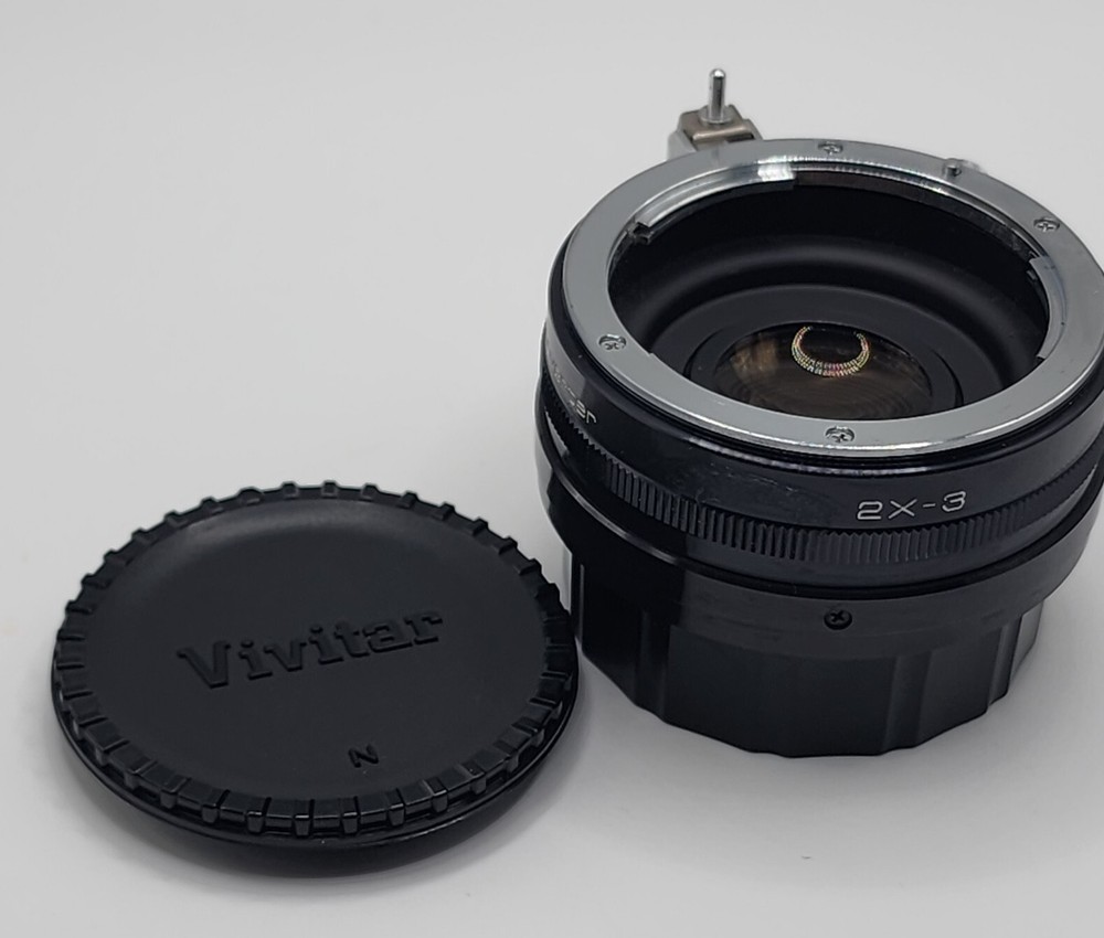 Vivitar Automatic Tele Converter 2X-3 for Nikon With Case
