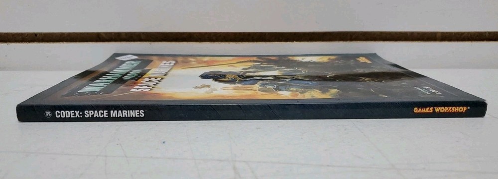 Warhammer 40k Codex: Space Marines (2008 Games Workshop, Softcover) Pre-Owned