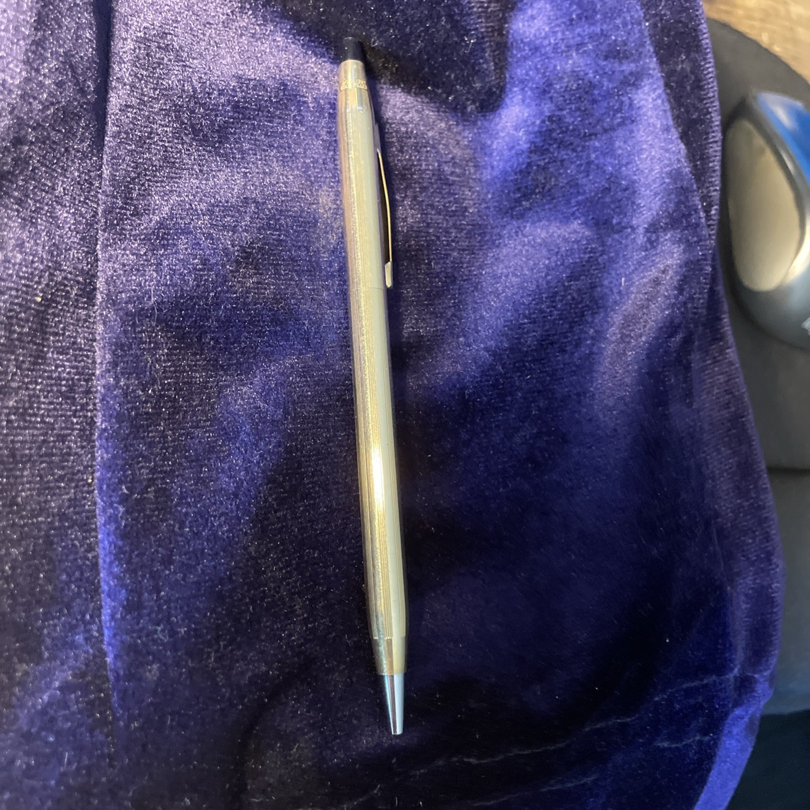 VINTAGE 1/20 12K GF CROSS BALLPOINT PEN