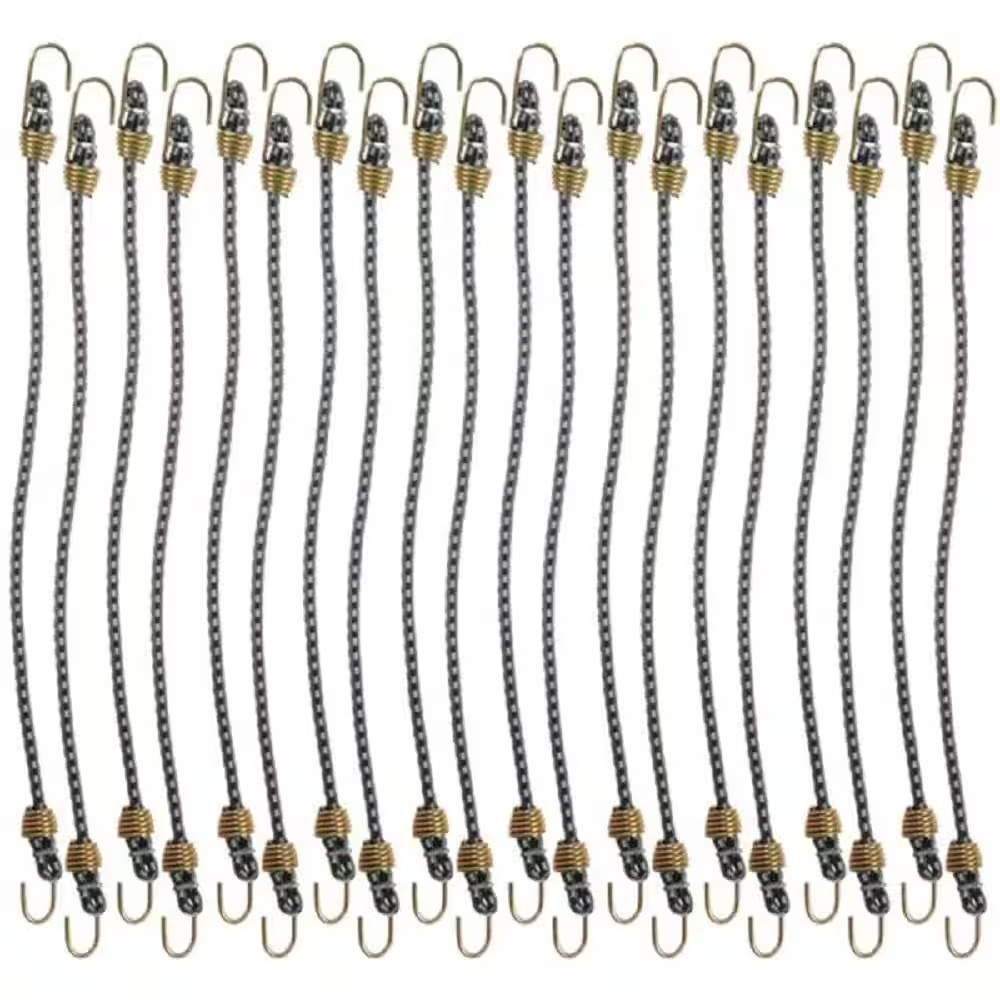 10 In. Mini Bungee Cord Jar (20 Pieces)