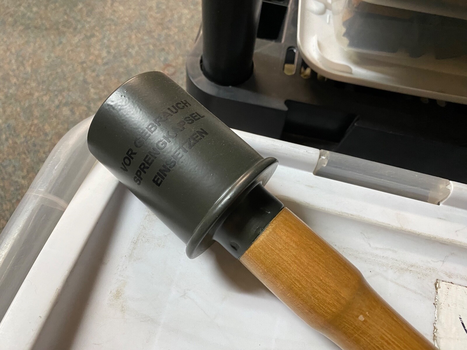 WWII GERMAN M24 STICK POTATO MASHER REPLICA