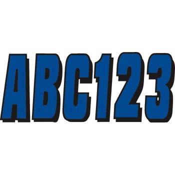 I.D. Sticker Kit - 320 Series - Blue