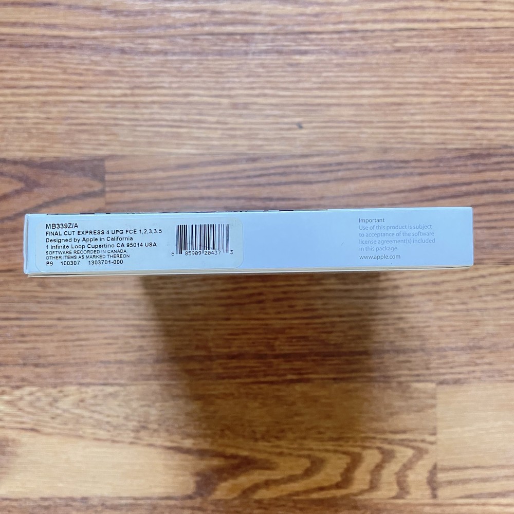 Apple Final Cut Express HD Media Set (Upgrade)