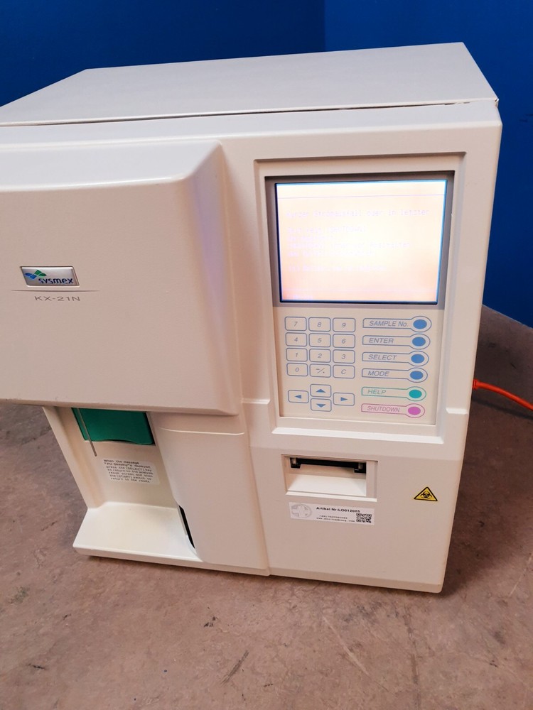 Sysmex KX-21N Automatic Hematology Analyzer LO012025