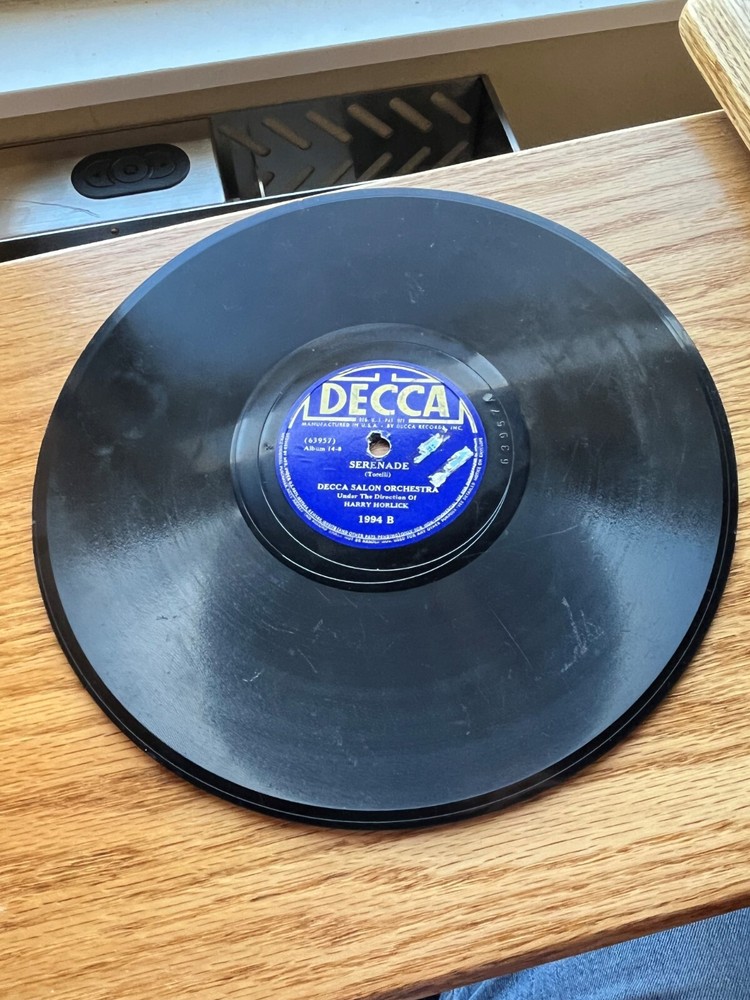 Decca 10" Record - Serenade / Schubert's Serenade - READ