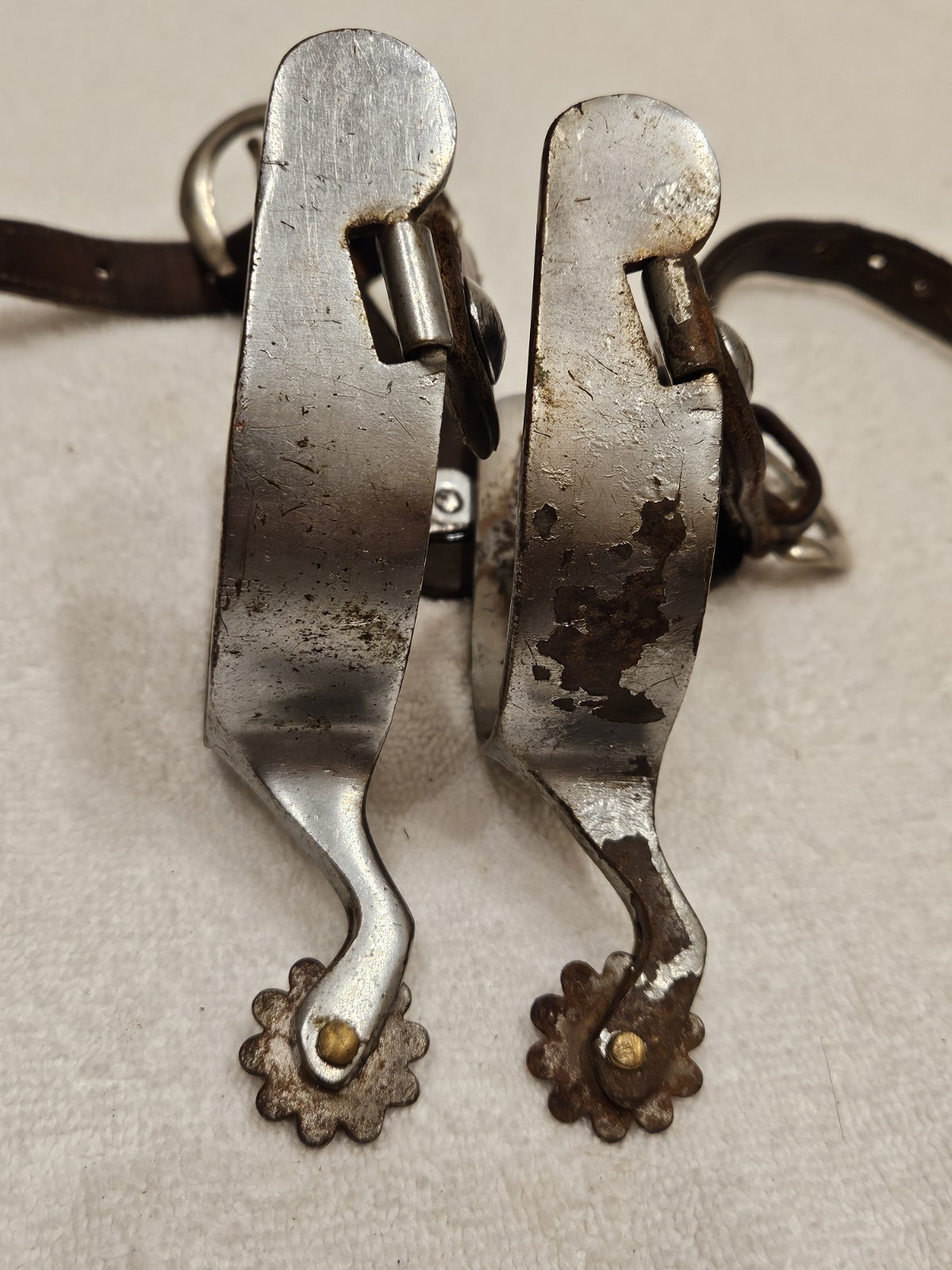 Vintage EF Blanchard No 2 Style Spurs Cowboy Western