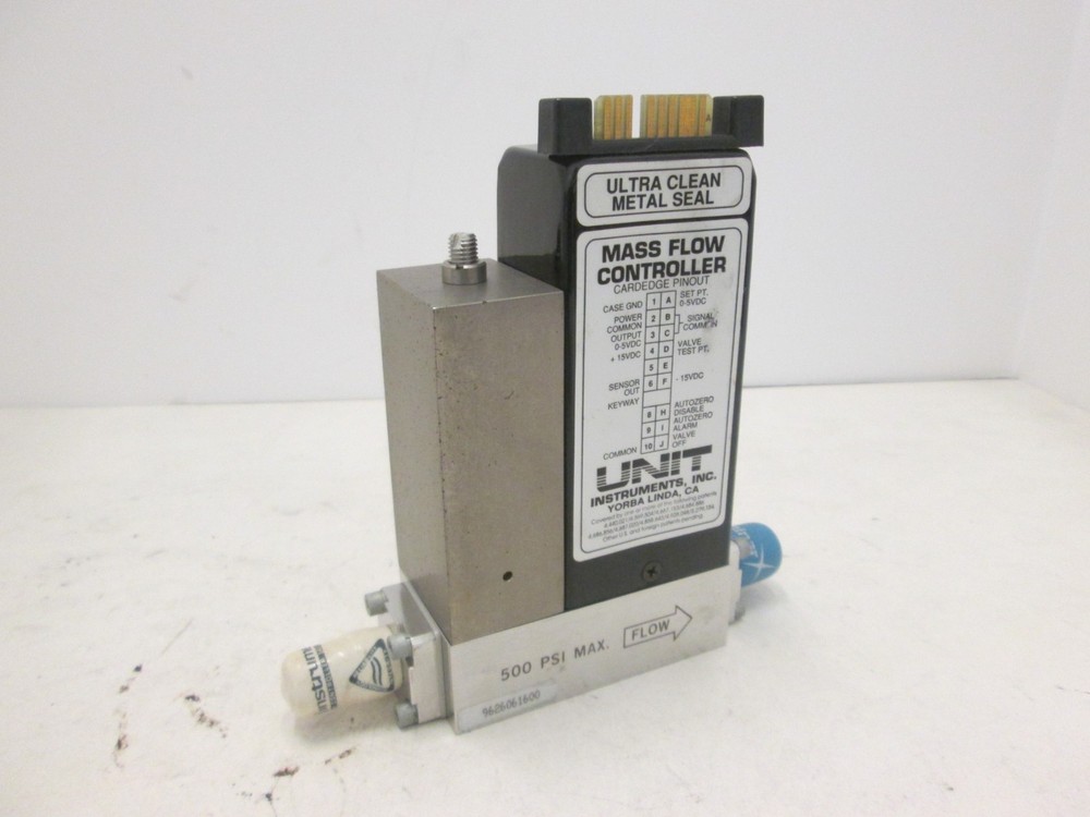Unit UFC-1560A, Mass Flow Controller MFC, O2, 500 SCCM, Used