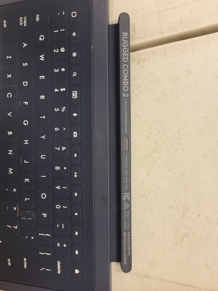 Logitech Rugged Combo 2 Keyboard Folio Case Cover Tablet Accessory Replacement