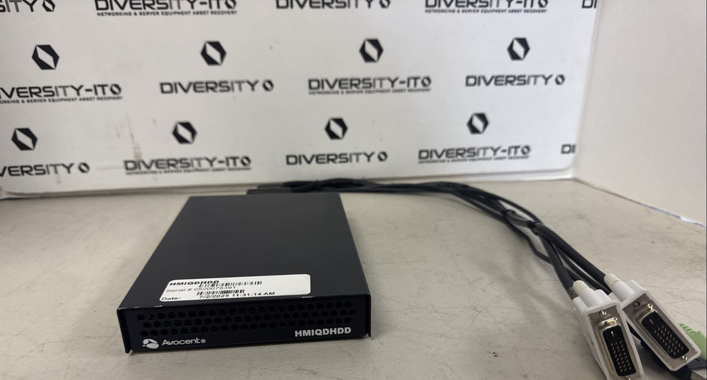 AVOCENT HMIQDHDD 500-189-503 KVM Extender Interface Module No Ac Adapter