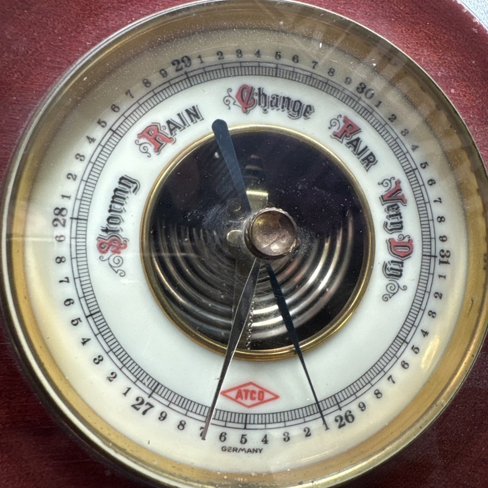 Antique German Weather Bathometer ATCO
