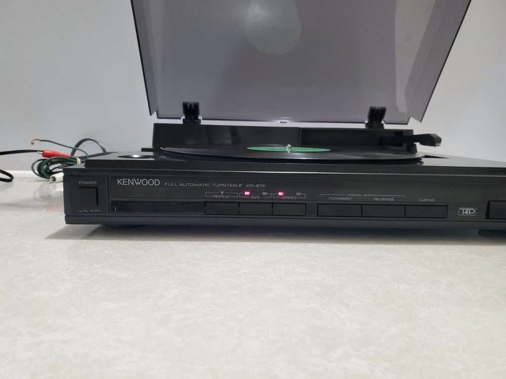 Kenwood KD-67F Full Automatic Turntable~ Tested, working ~ **PLEASE READ**