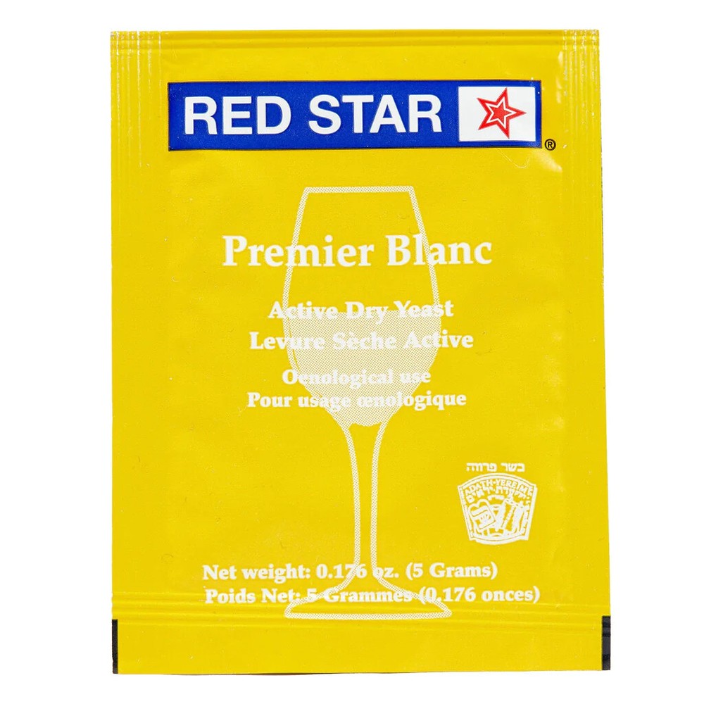 Red Star Premier Blanc Wine Yeast - Packets and Brick