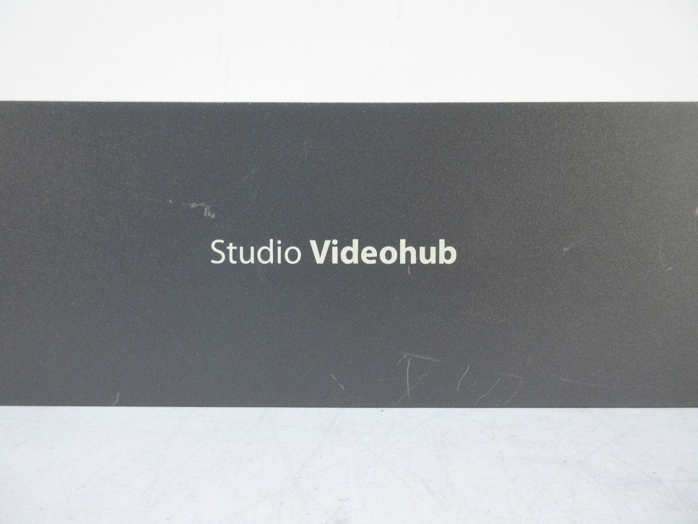 Blackmagic Design Studio Videohub Routing Switcher 16x32 SD HD SDI
