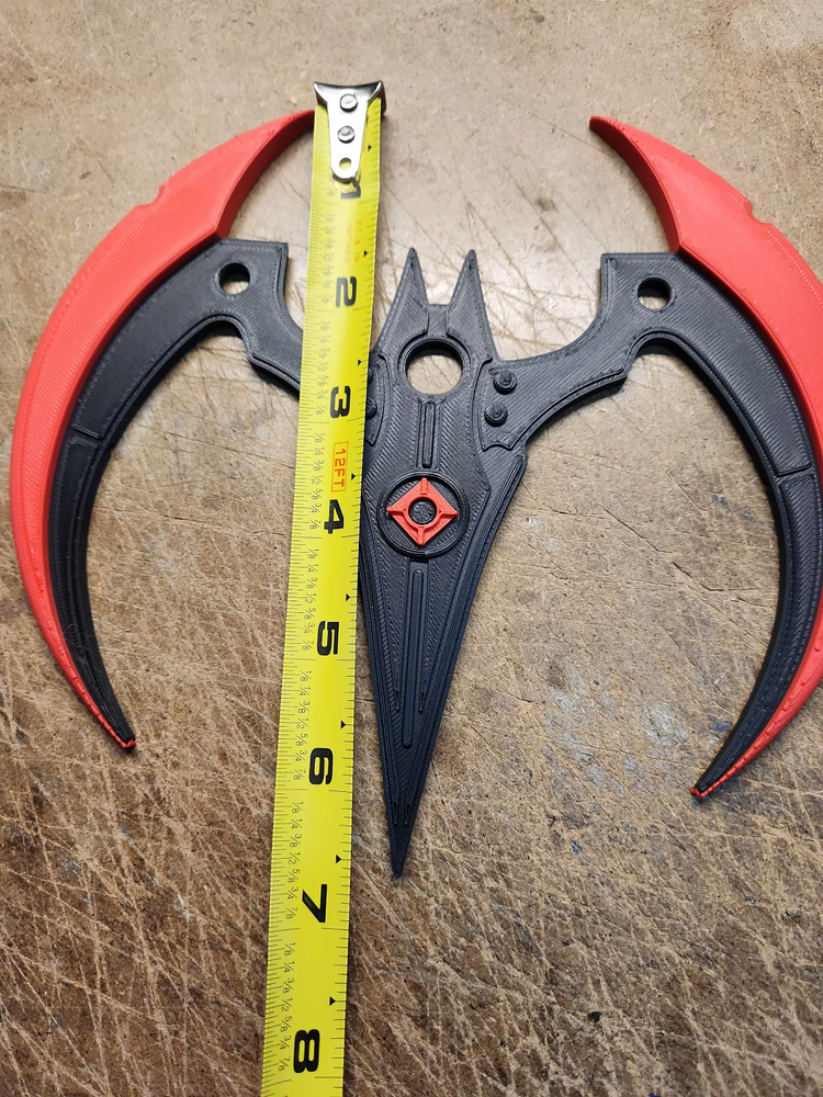 Arkham Knight Batarang (3d Printed Single print multi colors)