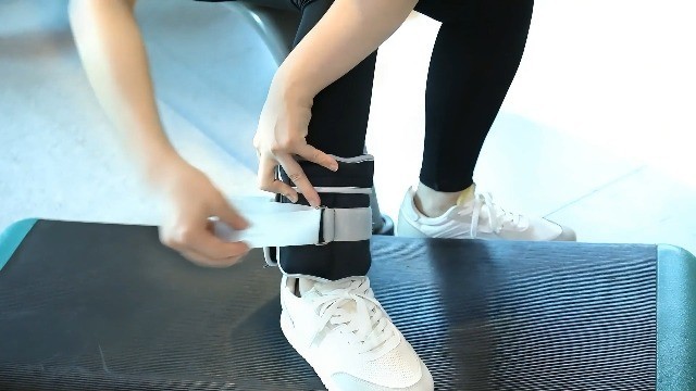 Adjustable Ankle Weights 1-20 lbs Pair with Removable Weights for Gym, Jogging,