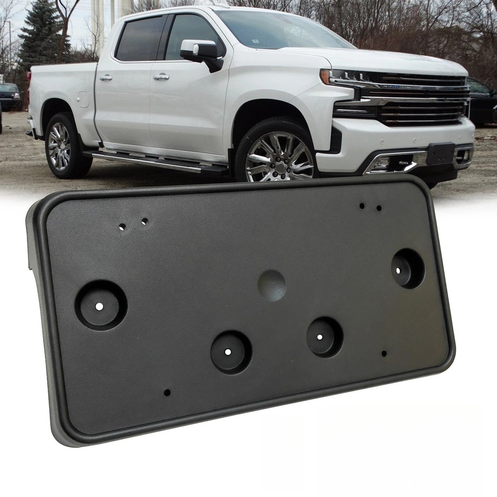 For Chevy Silverado 2019-2022 Front License Plate Frame Mounting Bracket Holder