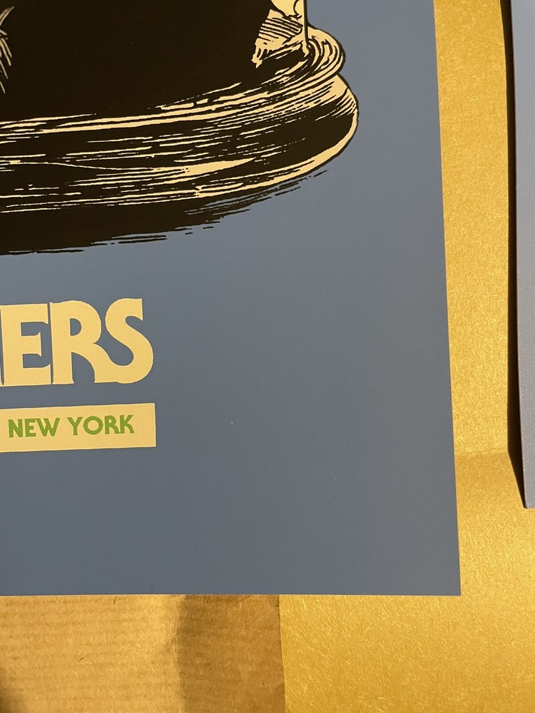 The Avett Brothers Capitol Theatre NY 2018 3 Poster Set Ken Taylor AE Matching #