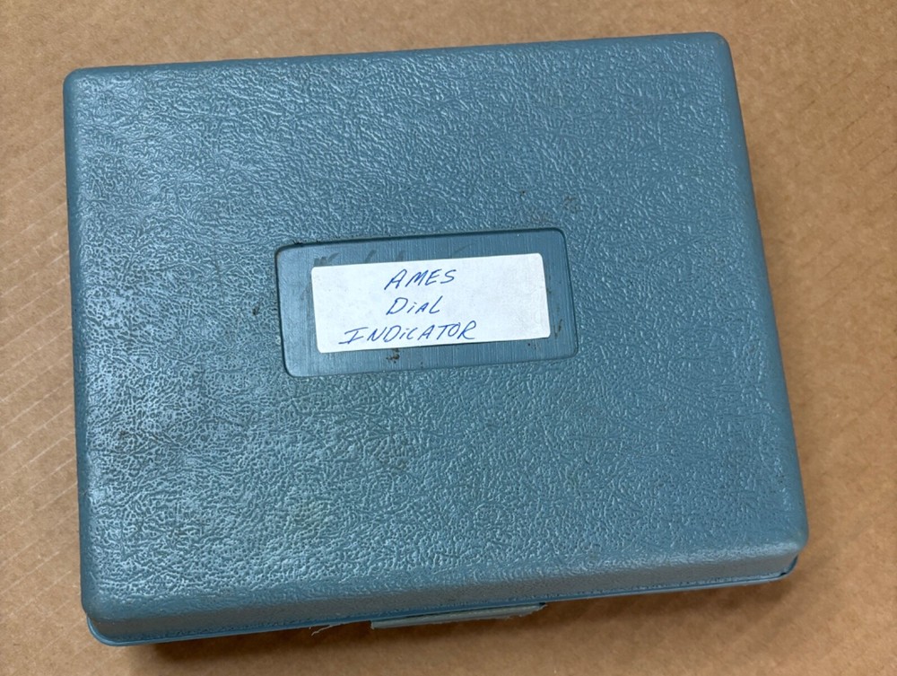 AMES 22A DIAL INDICATOR .001 TEST GAUGE W/ CASE- USED.
