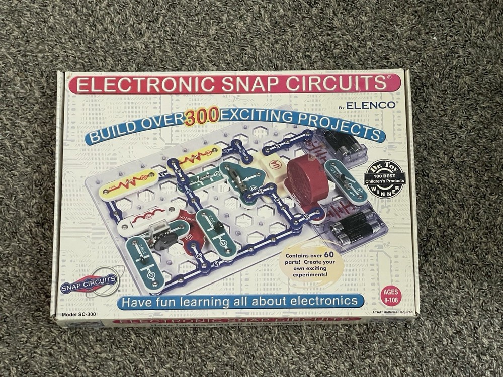 Elenco Snap Circuits SC300 Electronics Kit Missing Fan