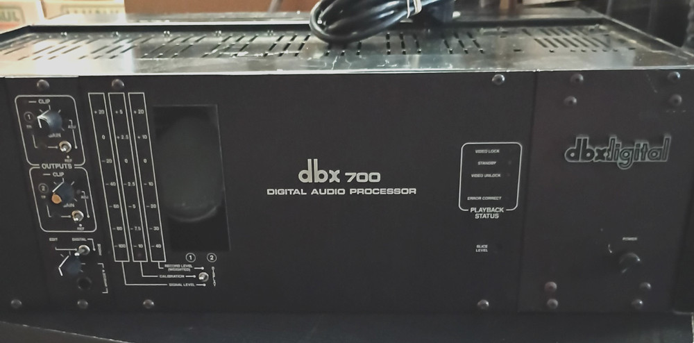 Vintage DBX 700 Studio Pro Digital Audio Processor ADC / DAC Combination Unit