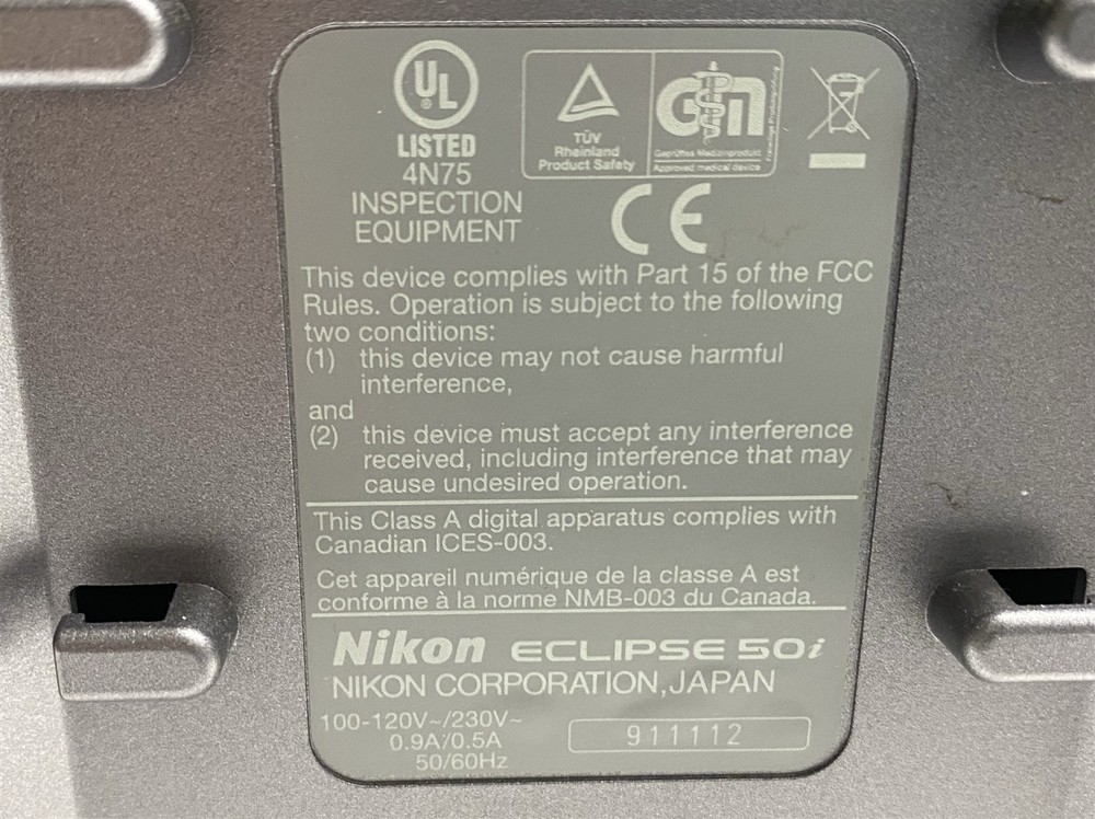 Nikon Eclipse 50i Microscope w/ Y-THS Dual Head Viewing + 4*Objective + Camera