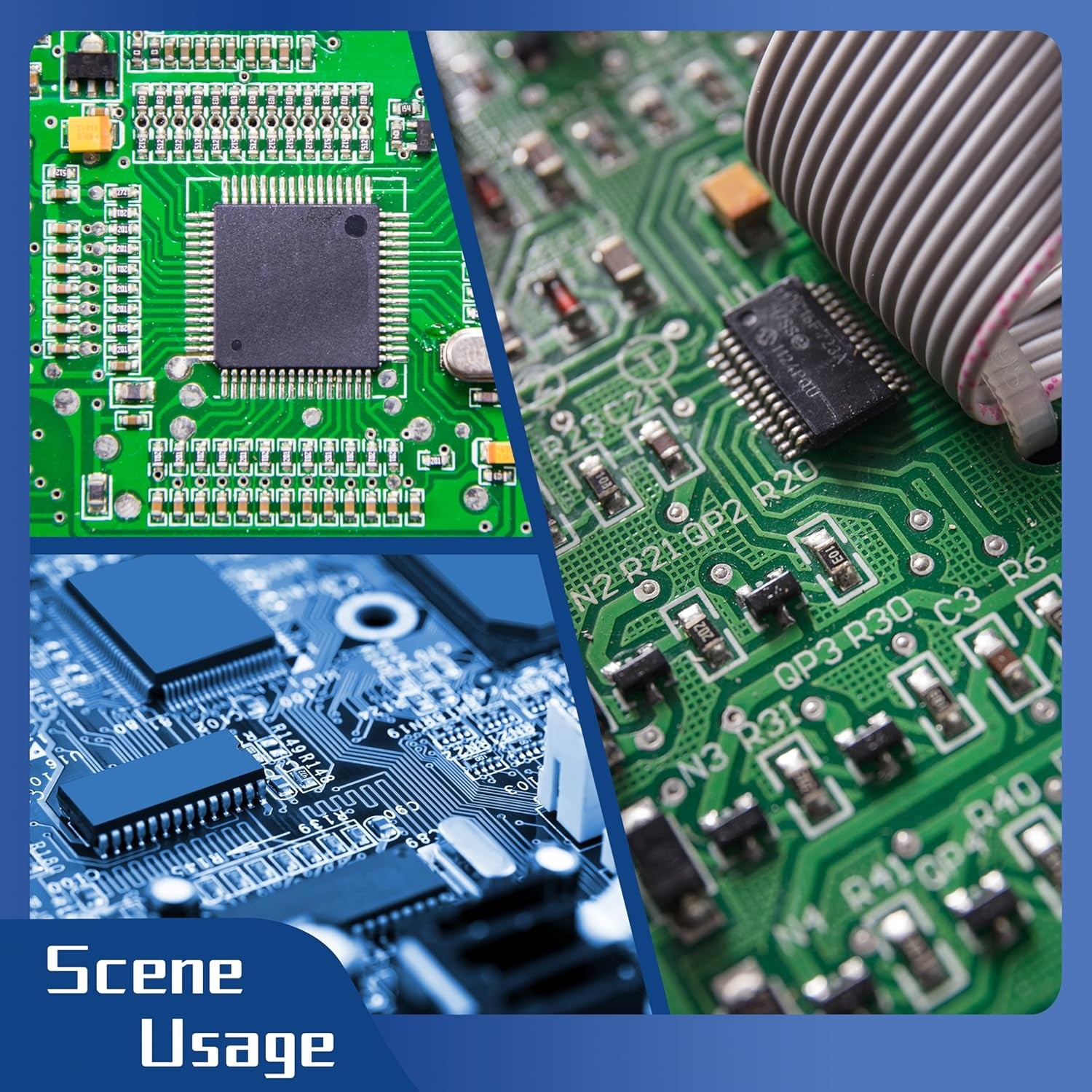 Solder Wick and Soldering flux for Electronics Repair, No Clean Flux, Solder...