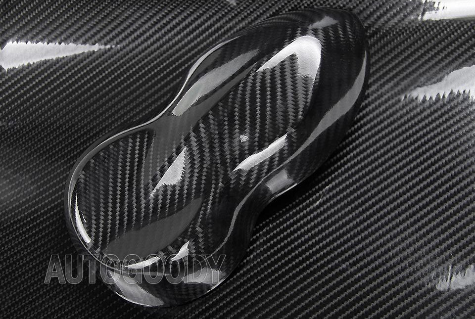 7D Premium Super Gloss Carbon Fiber Vinyl Film Wrap Bubble Free Air Release 6D