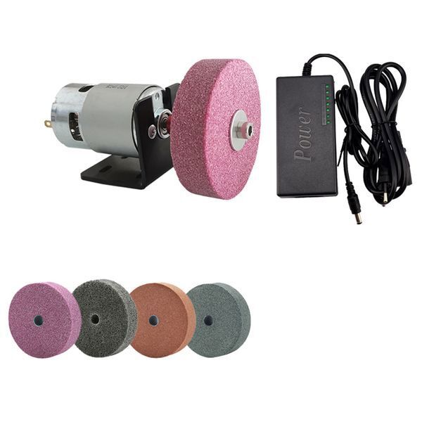 Knife Sharpener Set Bench Grinder Torque Sharpening Polishing Machine + Adapter