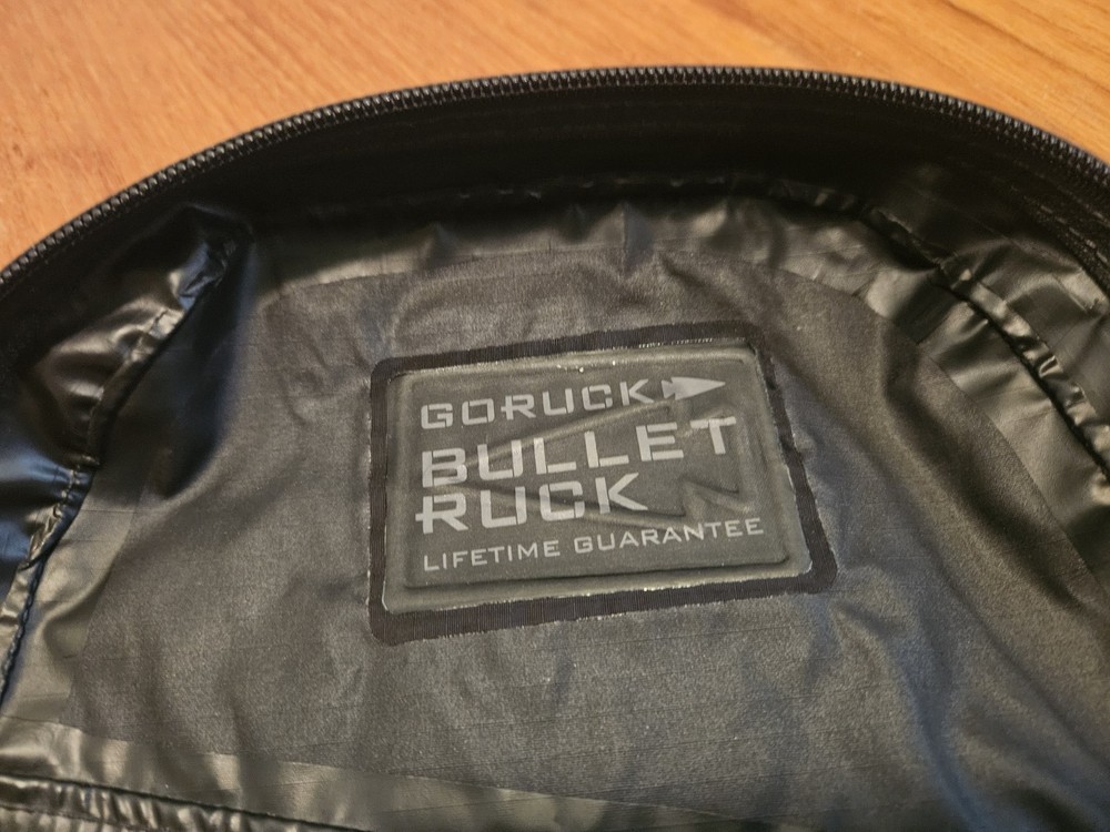 Goruck Packable Bullet Ruck - Ripstop Robic - Black