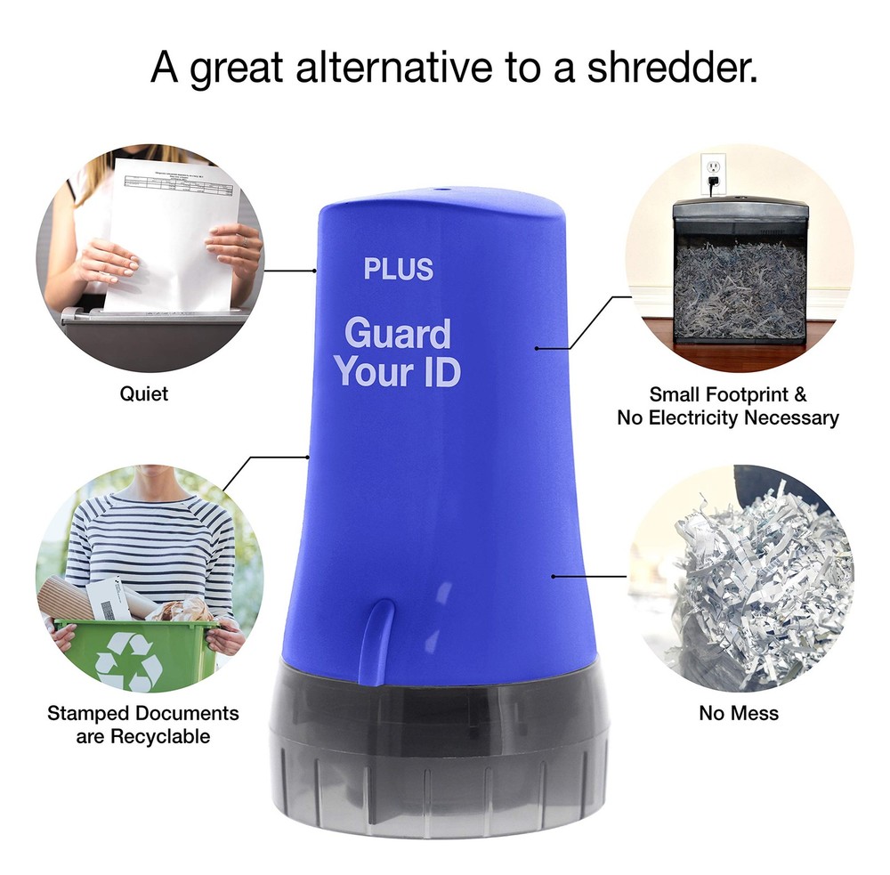 Guard Your ID Advanced Roller 2.0 Identity Theft Prevention Regular, Blue