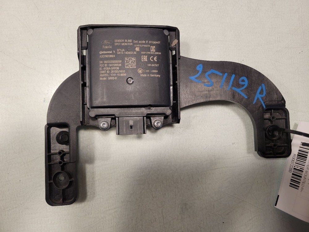 Camera/Projector Radar Unit Fits 18-22 ECOSPORT RH