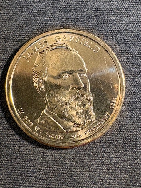 2011 D James Garfield Dollar MS