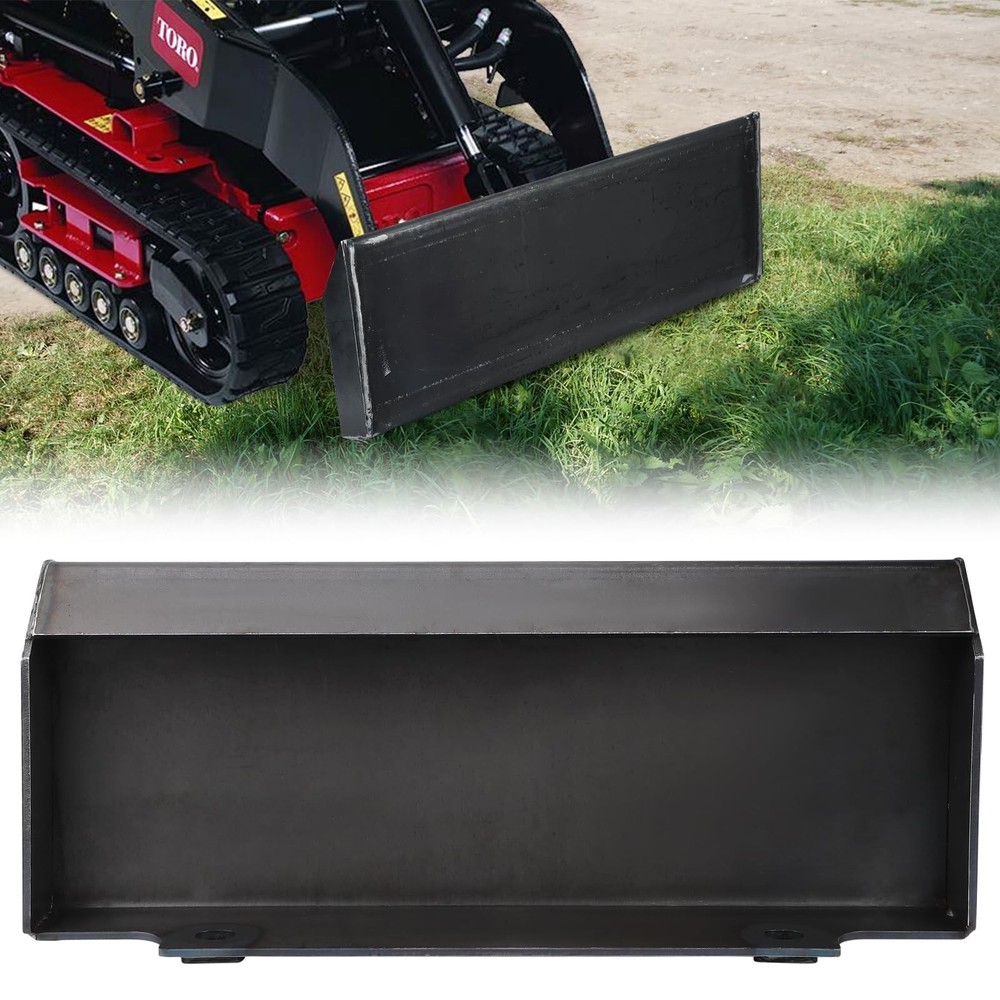 ⭐1/2" Thick Inserts 1/4" Mini Skid Steer Quick Mount Attachment Adapter Plate
