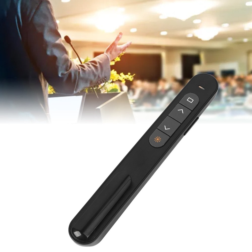 Wireless Presenter Remote Control Presentation Click Pointer PPT Clicker Fo BG⭐