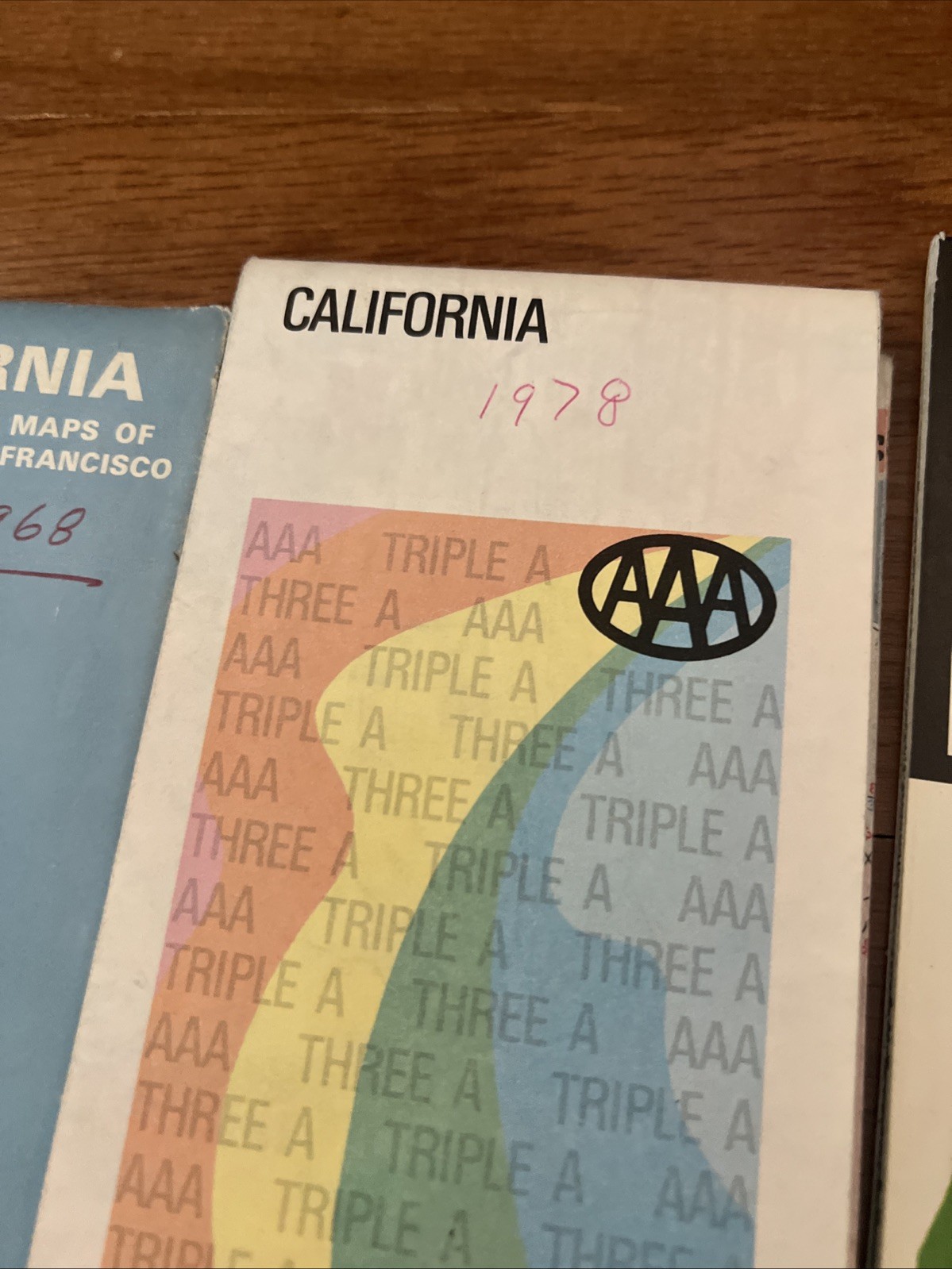 VINTAGE LOT 5 Western States CaliforniaGas Highway Road Maps