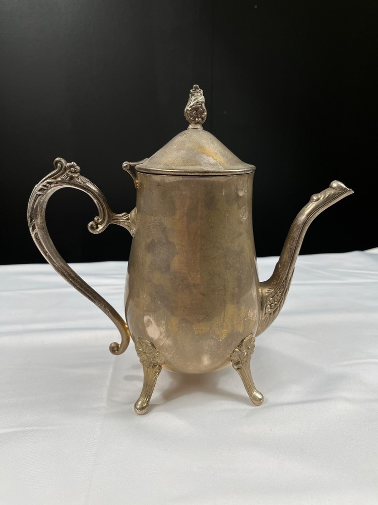 Antique Silver Plated Tea Set SKU 7380