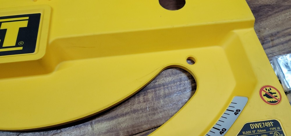 dewalt FRONT PANEL FOR DWE7491 DWE7490 TABLE SAW