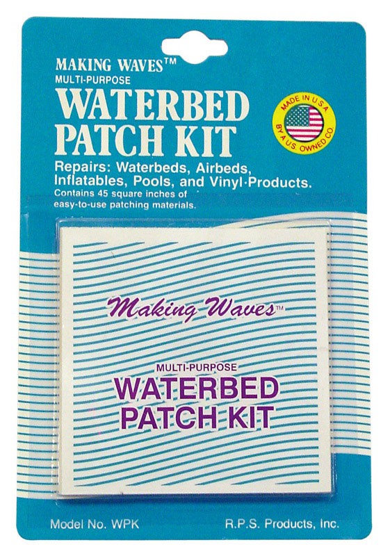 Making Waves WPK Easy-to-Use Peel and Stick Twin Air Mattress Waterbed Patch Kit