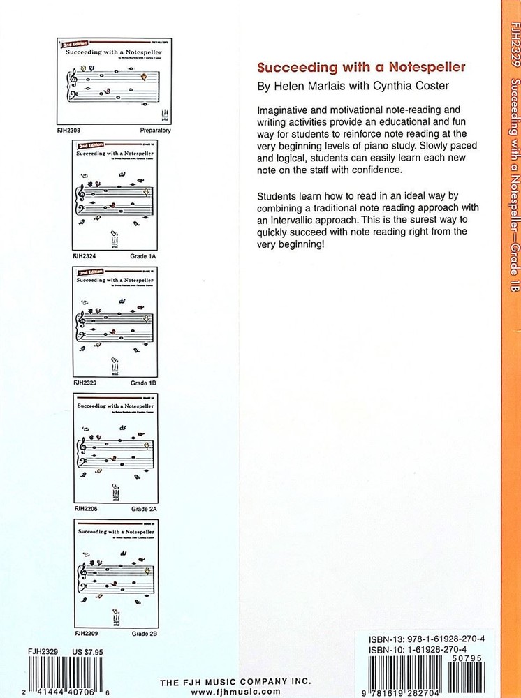 Succeeding with a Notespeller - Grade 1B - 2nd edition