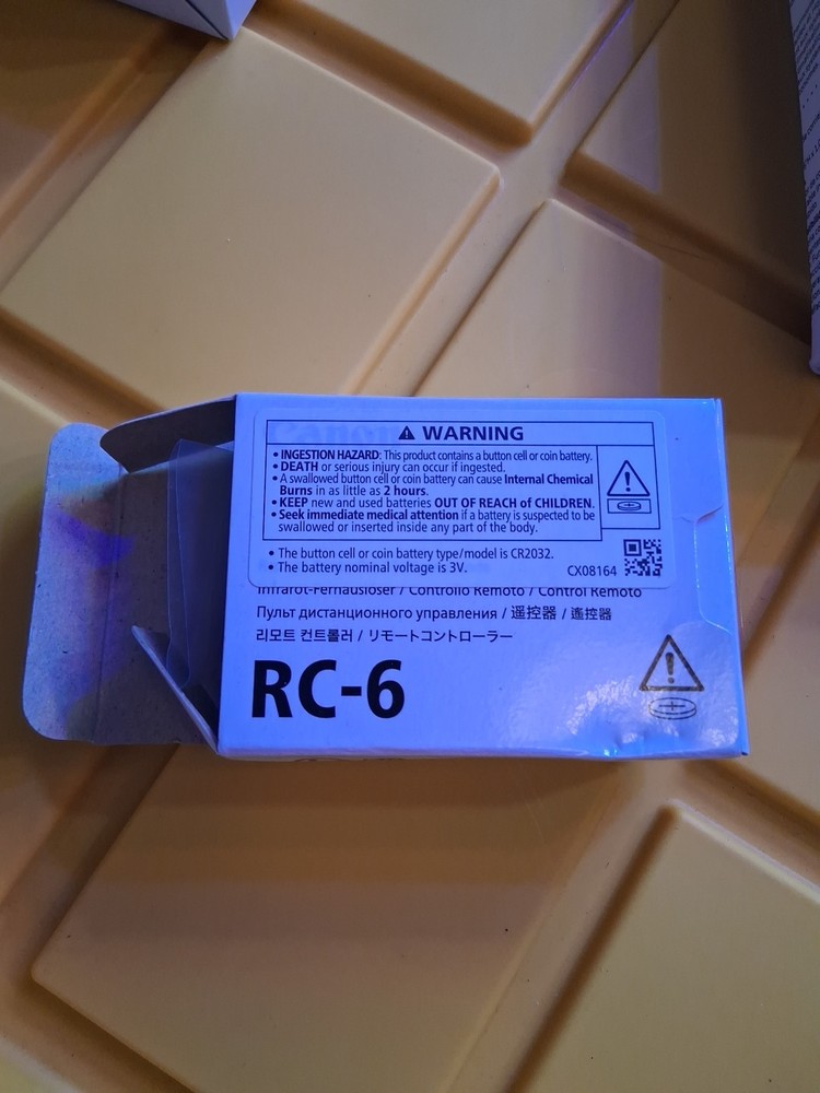 Genuine Canon RC-6 Remote Controller