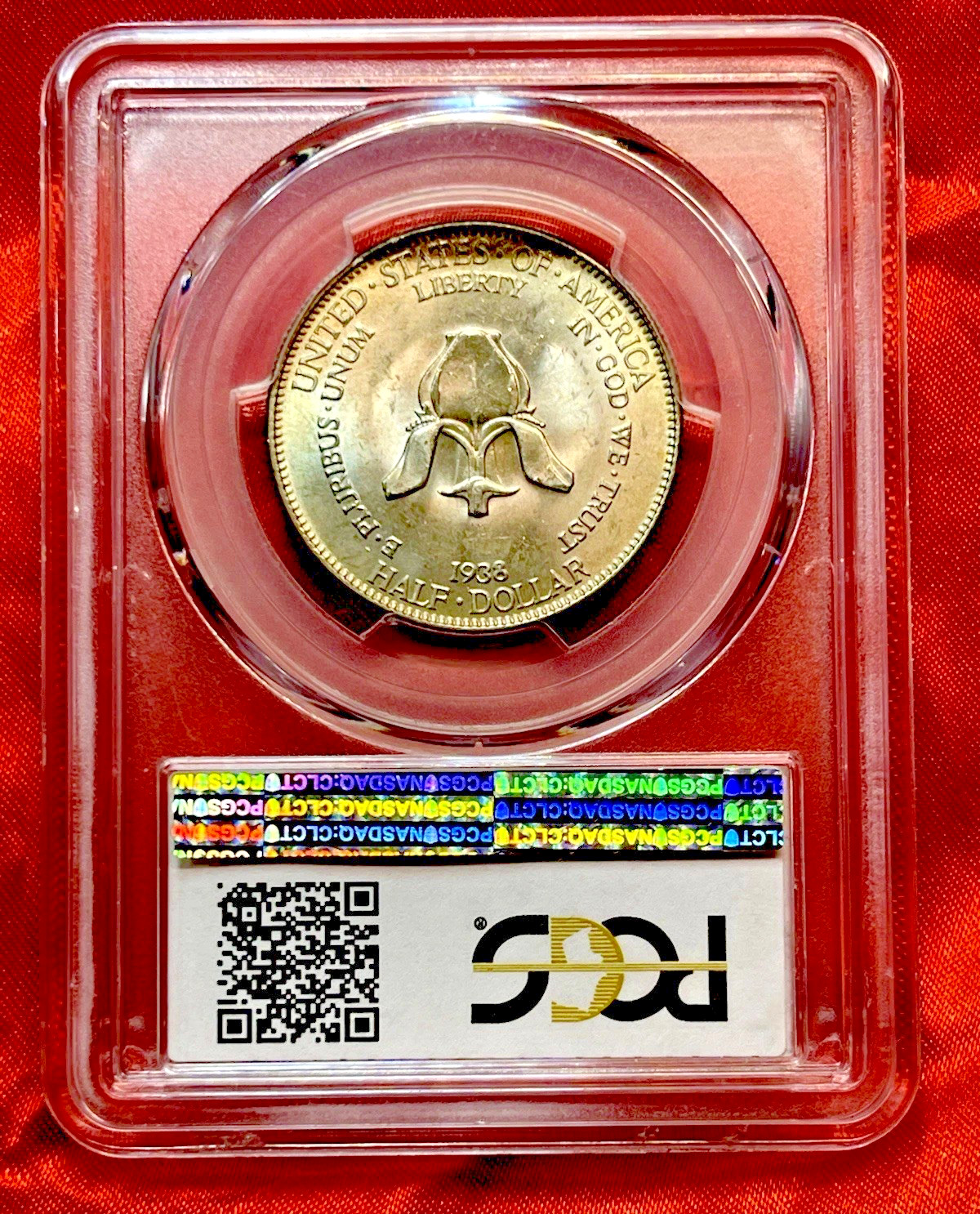 1938 PCGS MS65 New Rochelle Commemorative Half Dollar