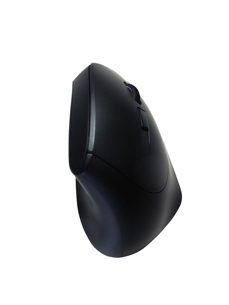 MOJO Silent Bluetooth Vertical Mouse - Wireless Optical Ergonomic Mouse w/Adj...