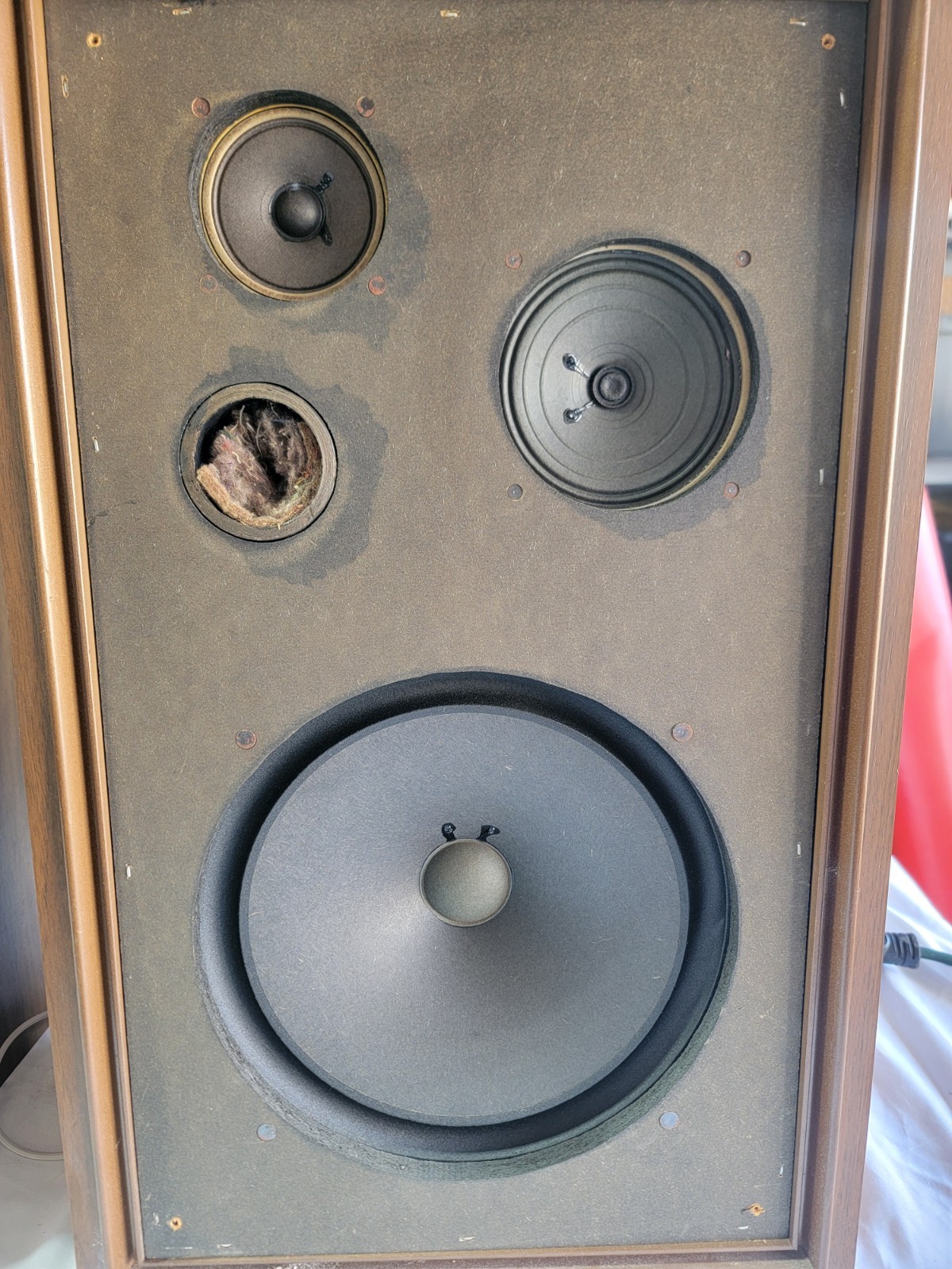 VINTAGE CORAL BX-1005 SPEAKERS TESTED, Rare. Pair