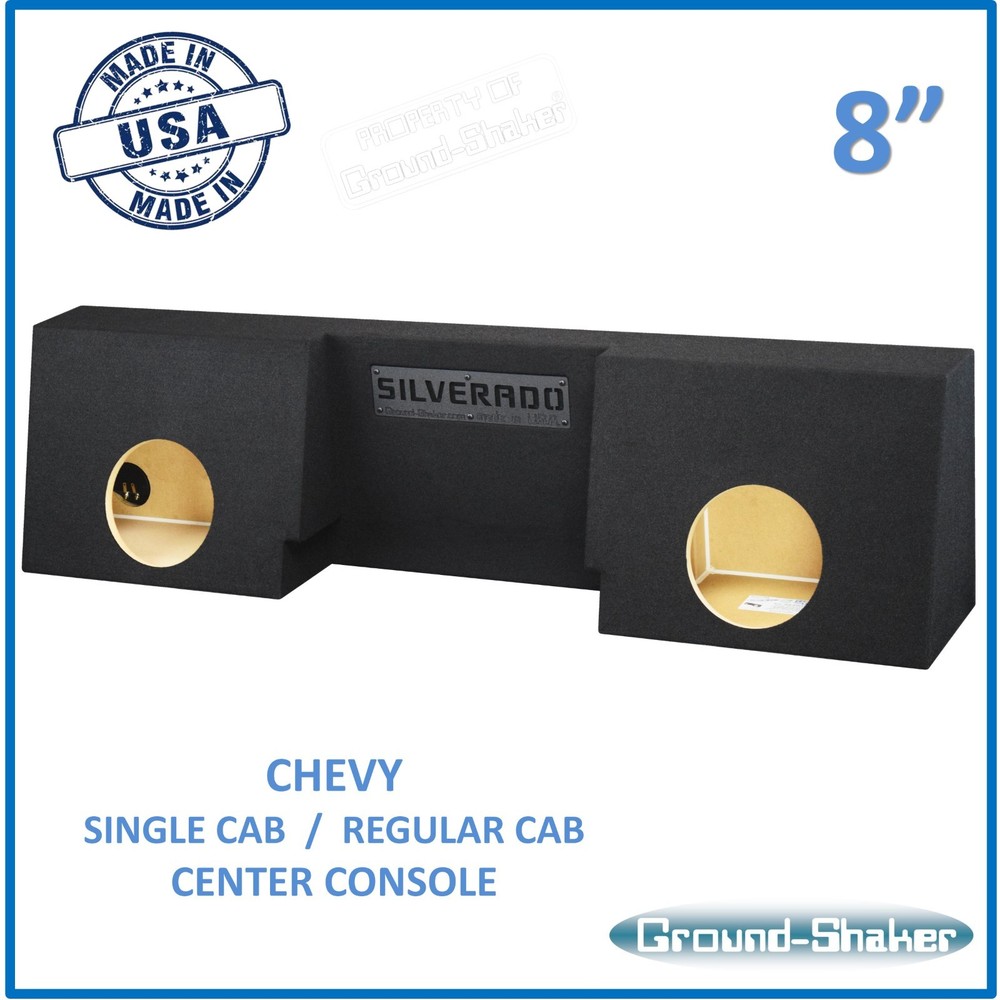 Chevy Silverado 2007 - 2026 8" Sub Box Regular Cab / Single Cab Ground Shaker